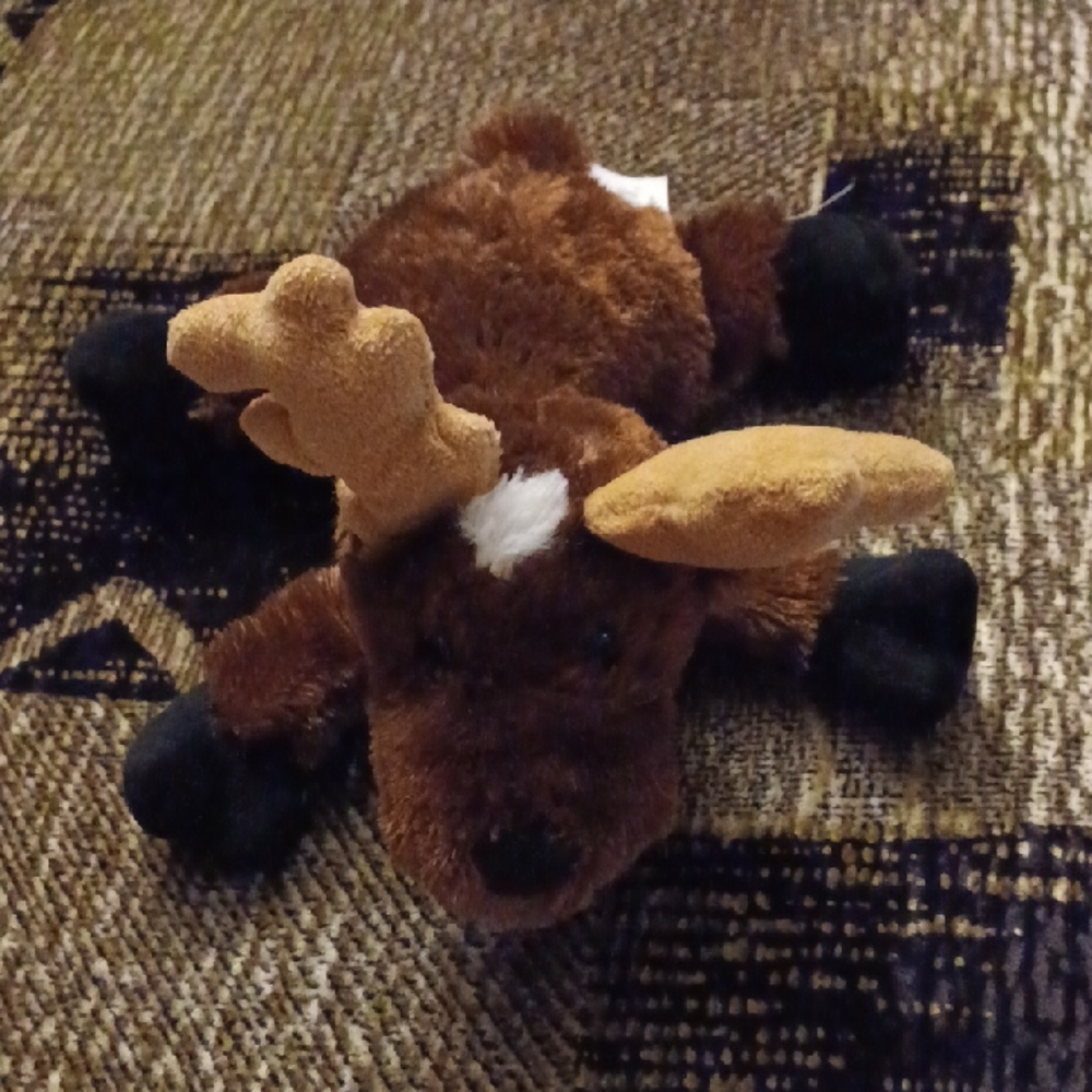 4/$30 Brown Plush Moose Or Deer